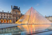 Séance de photos au Louvre