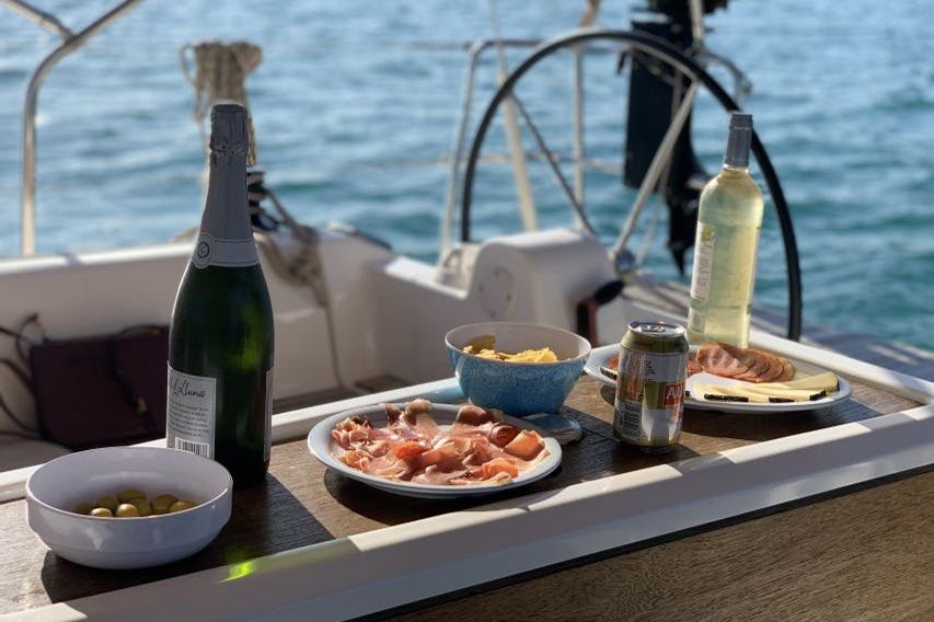 スナックとドリンク