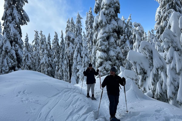 Ski Area Seymour Snowshoe Trails Snowshoe Trails First Peak