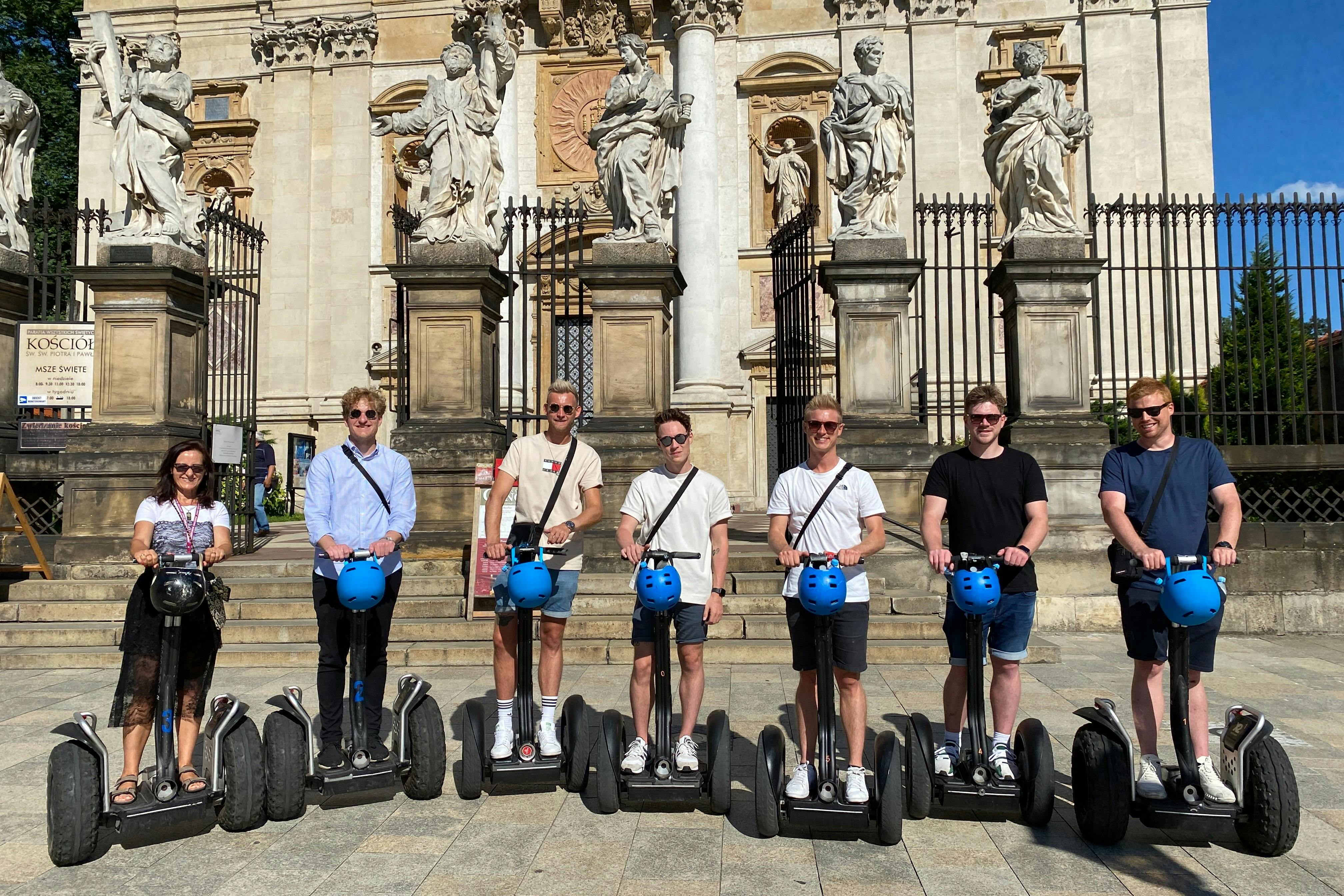 Tour in segway di Cracovia, Wislna 4.