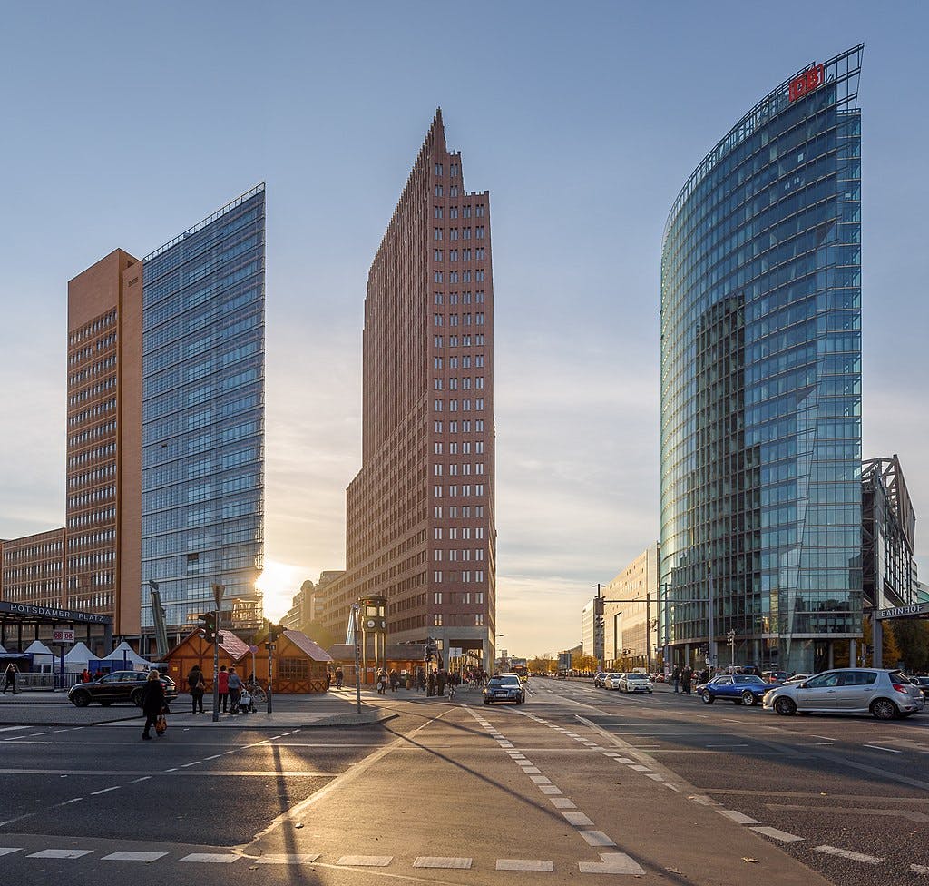 Potsdamer Platz i Berlin