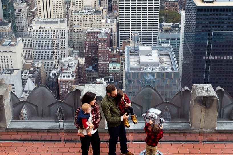Vyhlídková plošina Top of the Rock NYC