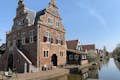 Hôtel de ville de l'âge d'or néerlandais dans le village de De Rijp