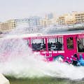 O Wonder Bus Dubai é uma aventura anfíbia no mar e na terra para você conhecer os pontos turísticos de Dubai de uma maneira maravilhosa.