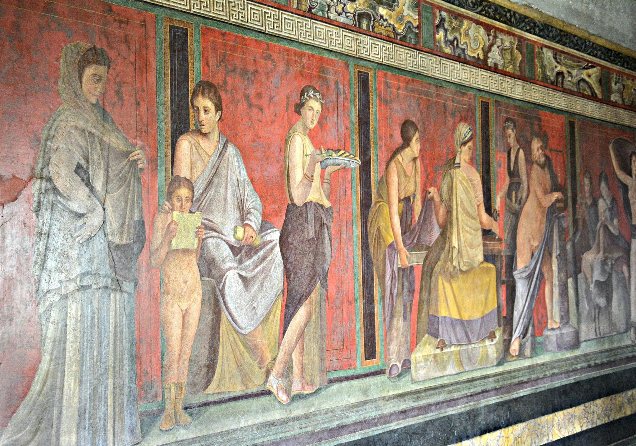 Villa dei Misteri i Pompeji