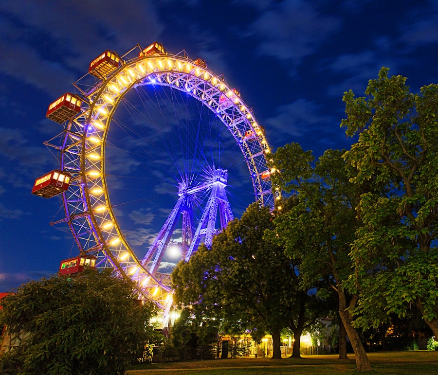 Wiedeń Bilety na rejs wycieczkowy Wiener Riesenrad Wielkie Koło Ferris