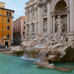 Vista laterale dopo il tramonto