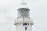 Besucher bewundern die Aussicht vom Balkon des Cape Naturaliste Lighthouse