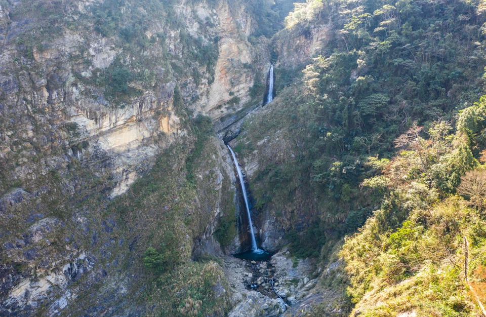 Shuanglong Falls: Colorful Suspension Bridge Ticket
