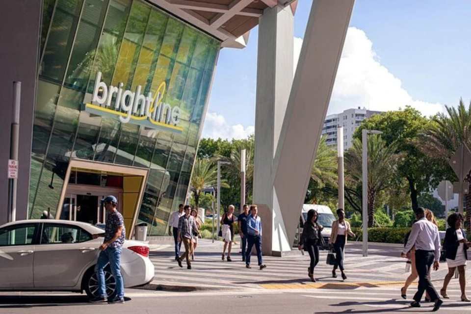 Brightline high speed train