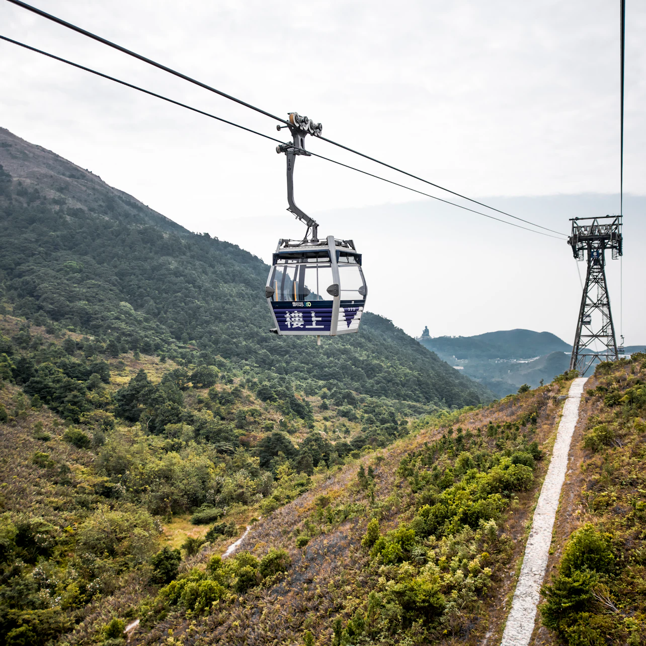 Ngong Ping Cable Car Roundtrip: One-way Standard + One-way Crystal Plus Cabin in Lantau Island β Tiqets