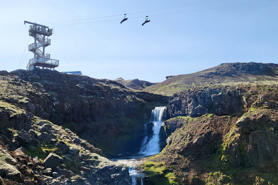 Superman tour over the Black canyon