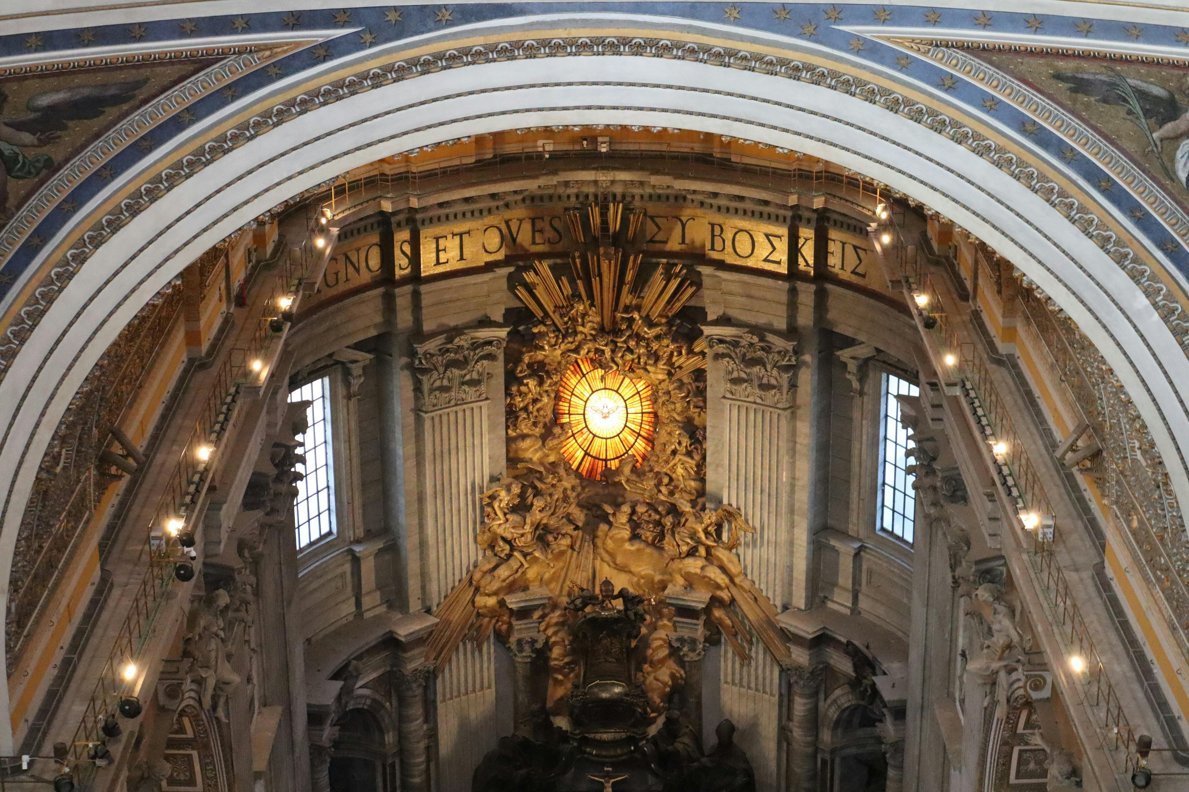 圣彼得大教堂穹顶和大教堂