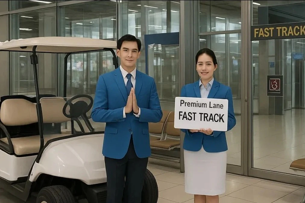 Bangkok Suvarnabhumi Airport: Guided Fast Track Lane Pass