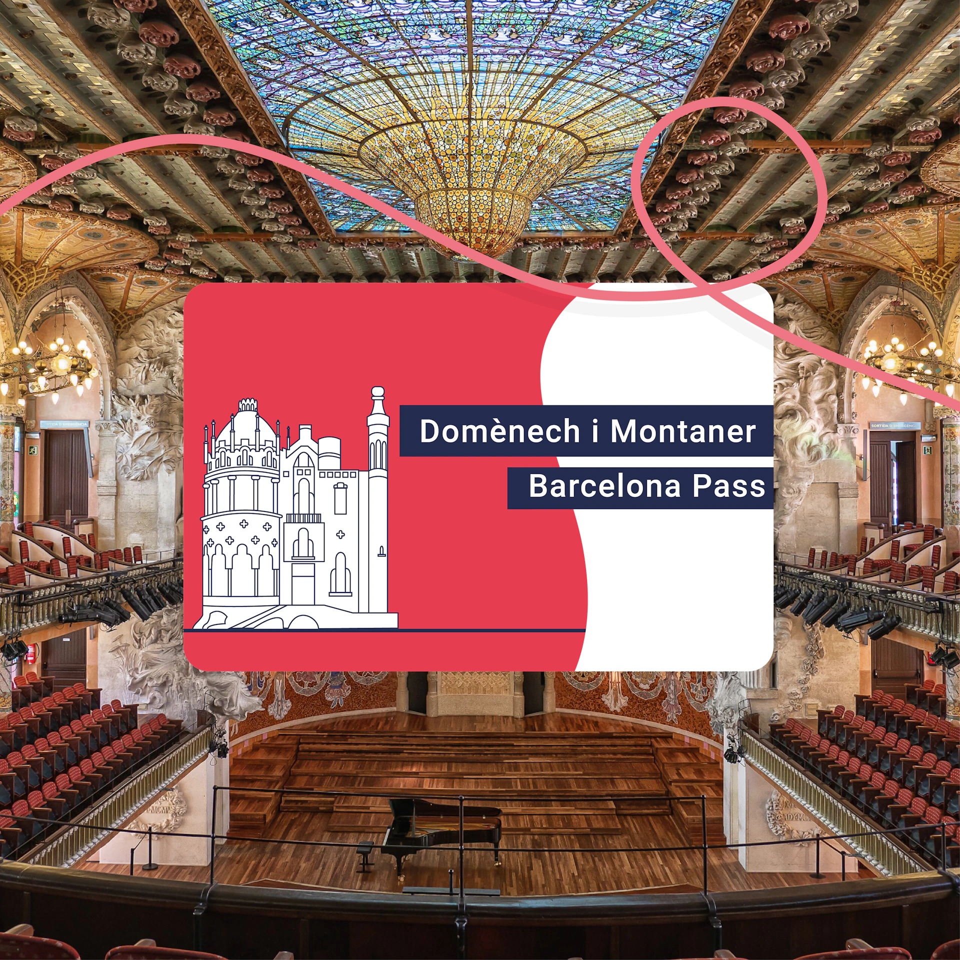 Sant Pau Recinte Modernista + Palau de la Música Catalana + Casa Fuster