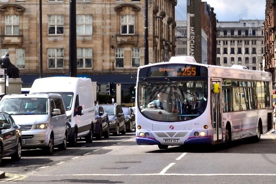 First Bus Glasgow bus