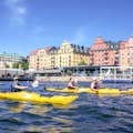 Visite de la ville de Stockholm en kayak