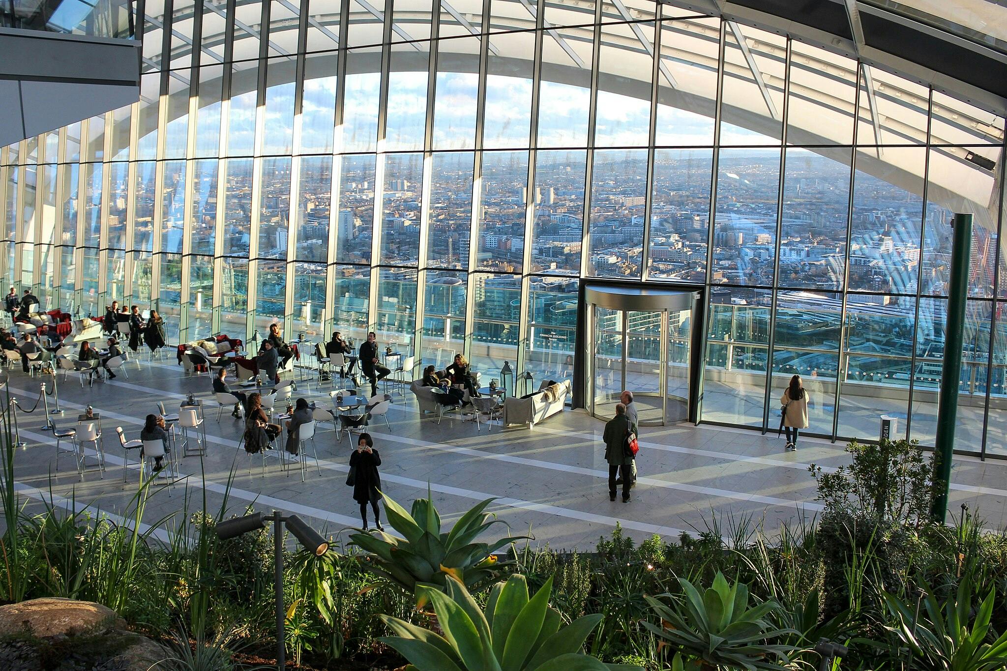 Jardín del cielo en Londres