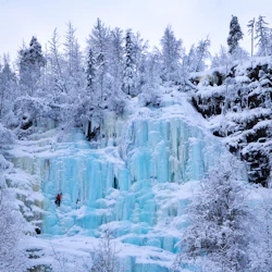 Korouoma Canyon: Frozen Waterfalls Trip From Rovaniemi in destination