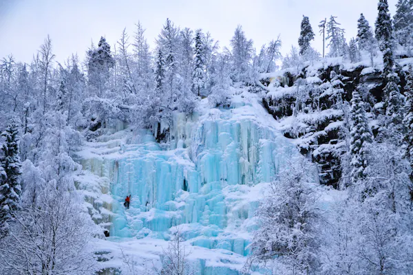 Korouoma Canyon: Frozen Waterfalls Trip From Rovaniemi
