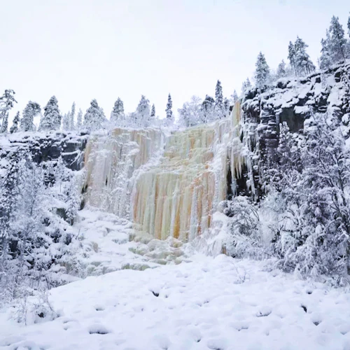 Korouoma Canyon: Viagem a cachoeiras congeladas saindo de Rovaniemi - Photo 3