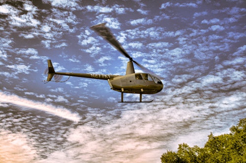キシミーのテーマパーク上空をヘリコプターで8～10分移動(即日発券)
