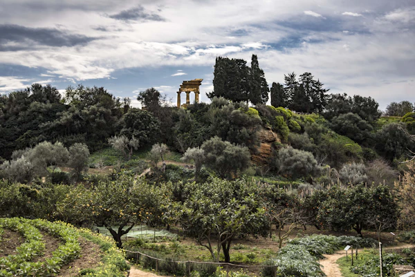 Agrigento Kolymbethra Tuin en Hypogea Tour