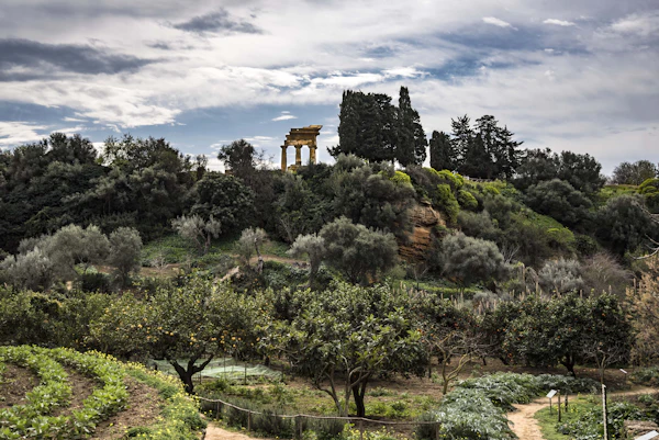Agrigento Kolymbethra Tuin en Hypogea Tour