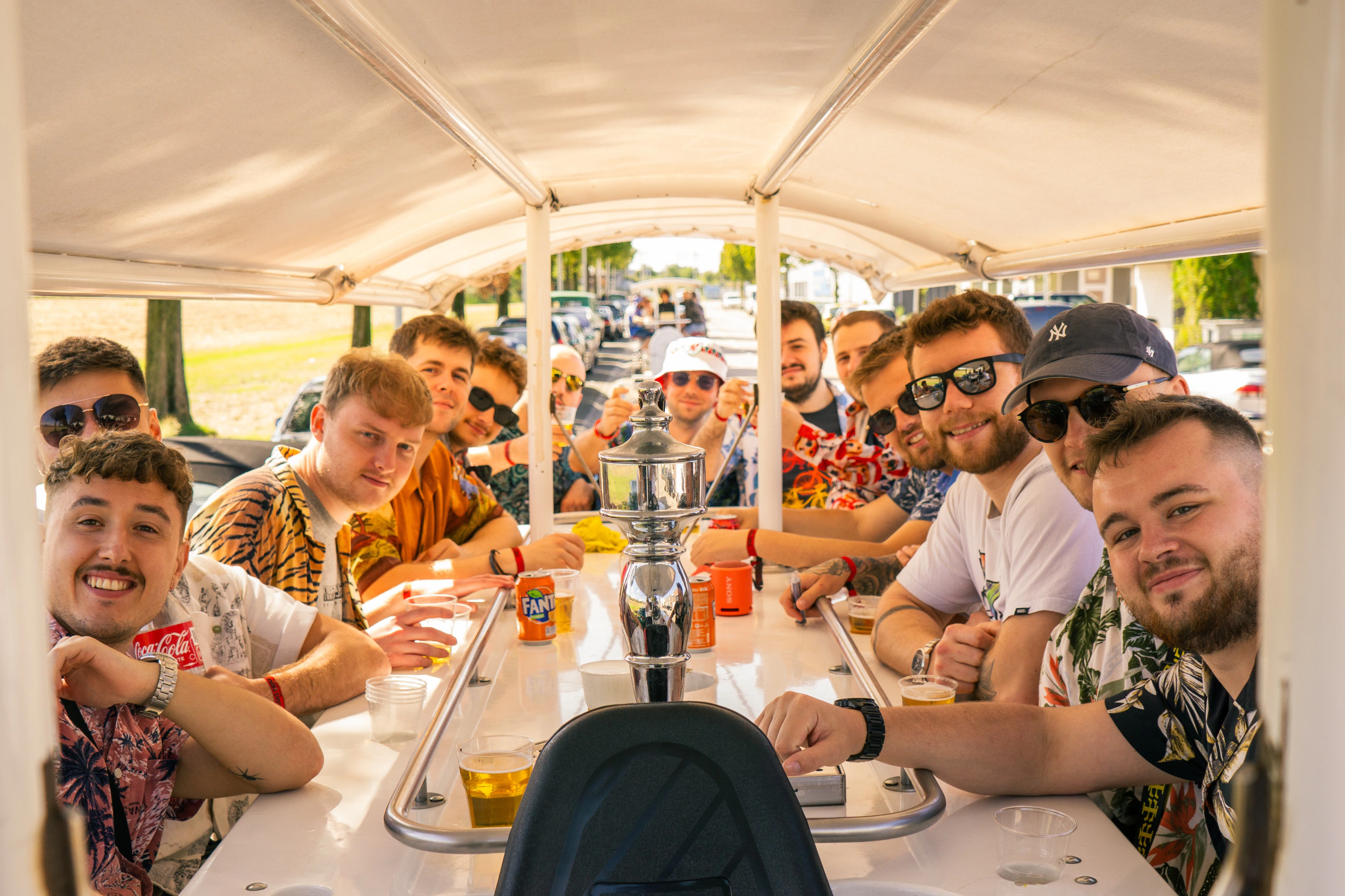 Amsterdam: Dutch Beer Bike Experience with Onboard Bar
