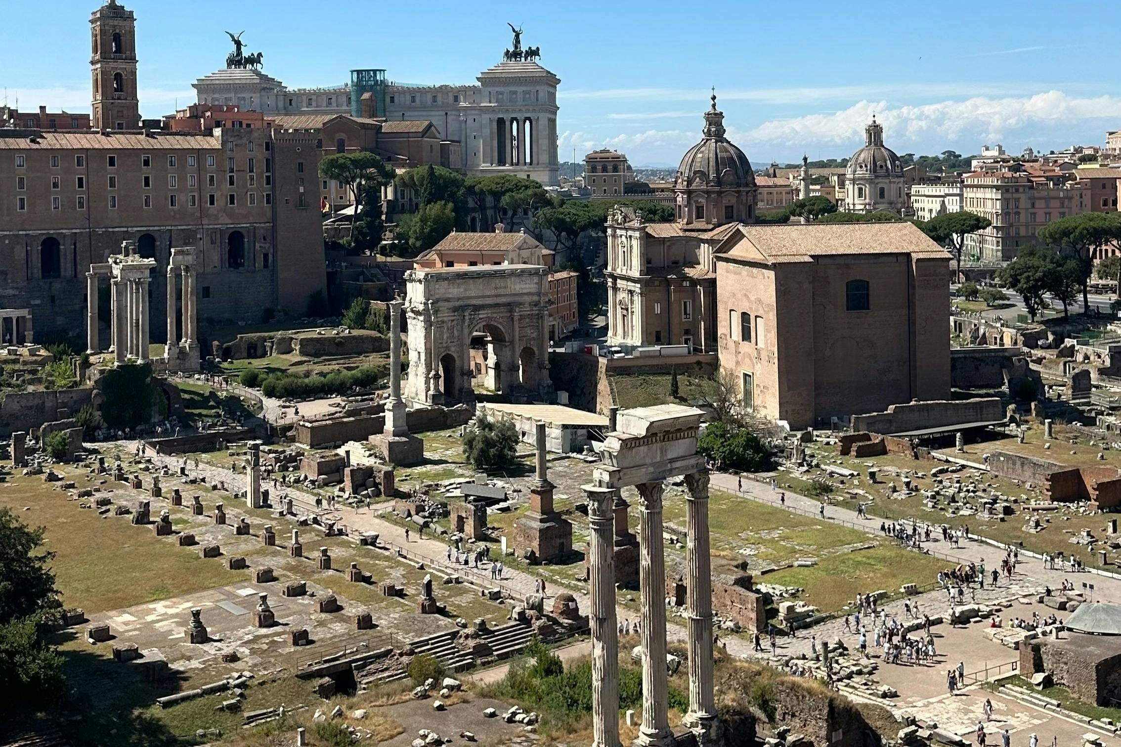 Colosseum Arena Roman Forum Palatine Hill Semi PrivateTour