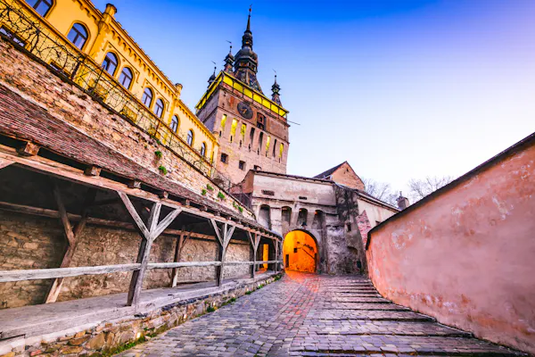 Visite des incontournables de Sighișoara incluant la citadelle et le musée de la tour de l'horloge