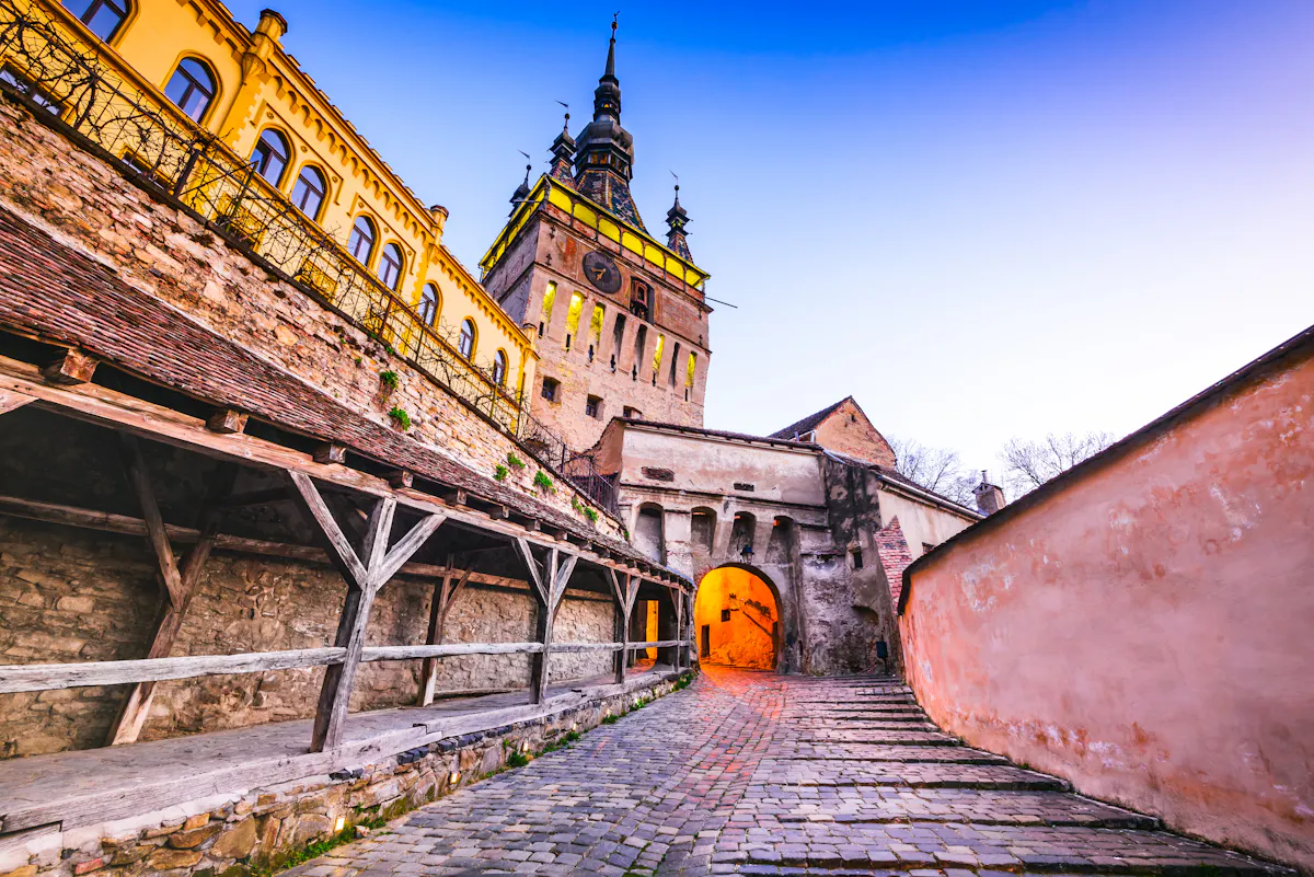 Tour pelos Destaques de Sighișoara incluindo Cidadela e Museu da Torre do Relógio