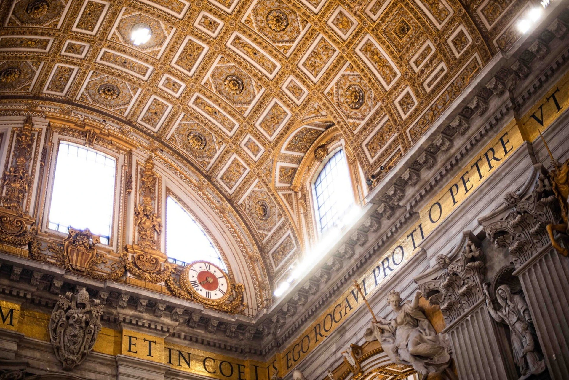 Interior of St Peter's Basilica