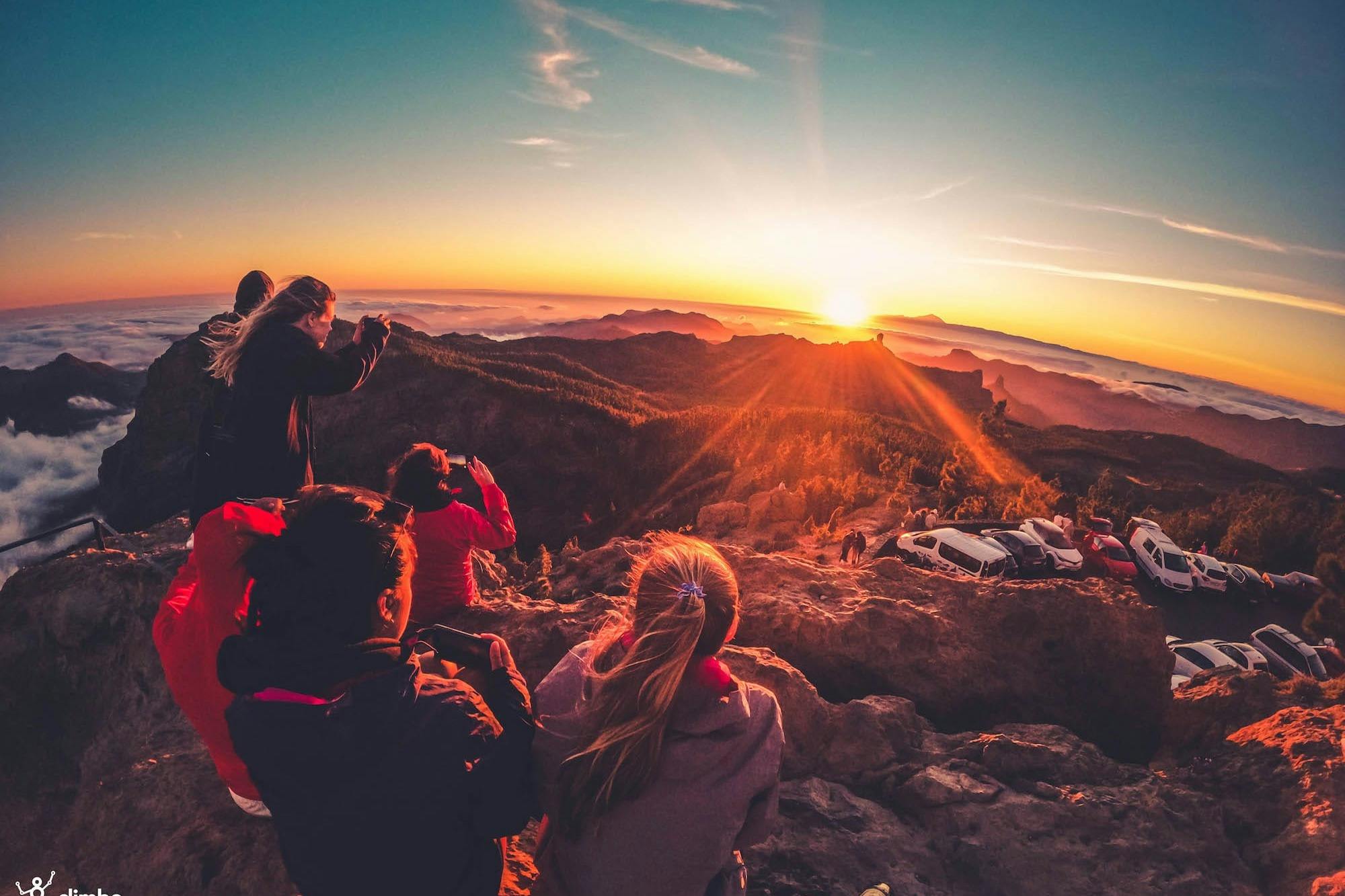 Point de vue du Pico de las Nieves