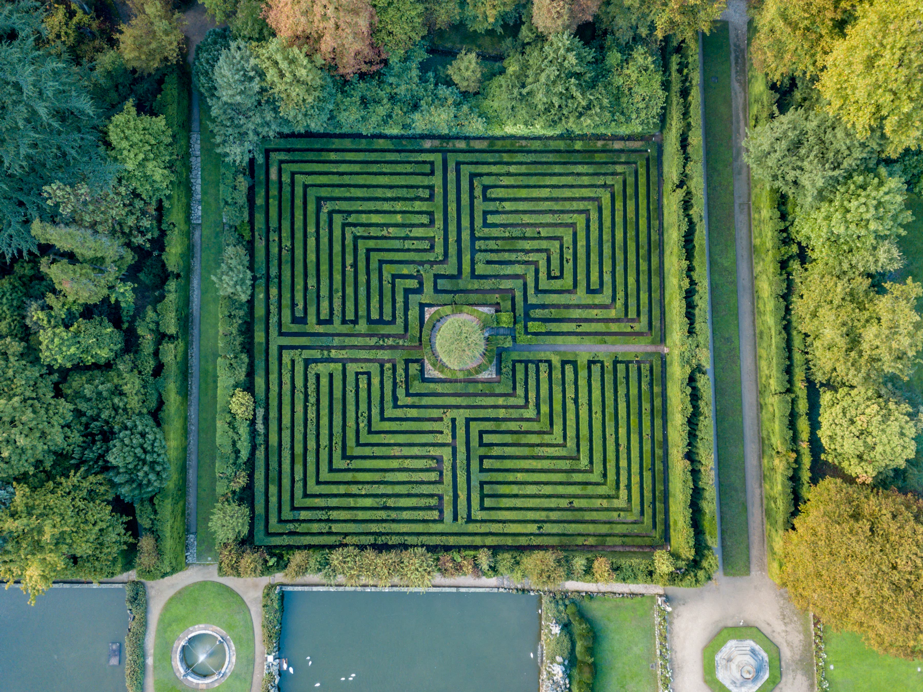 Der Garten bei Valsanzibio