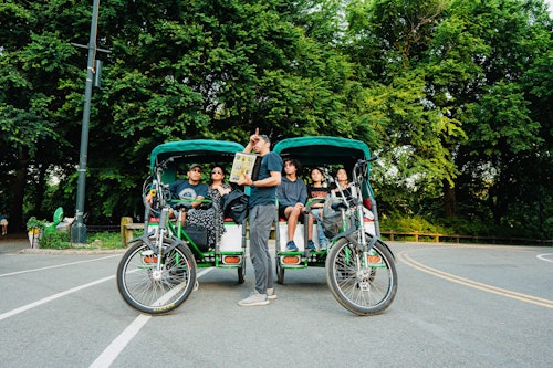 Central Park: Pedicab Guided Tour