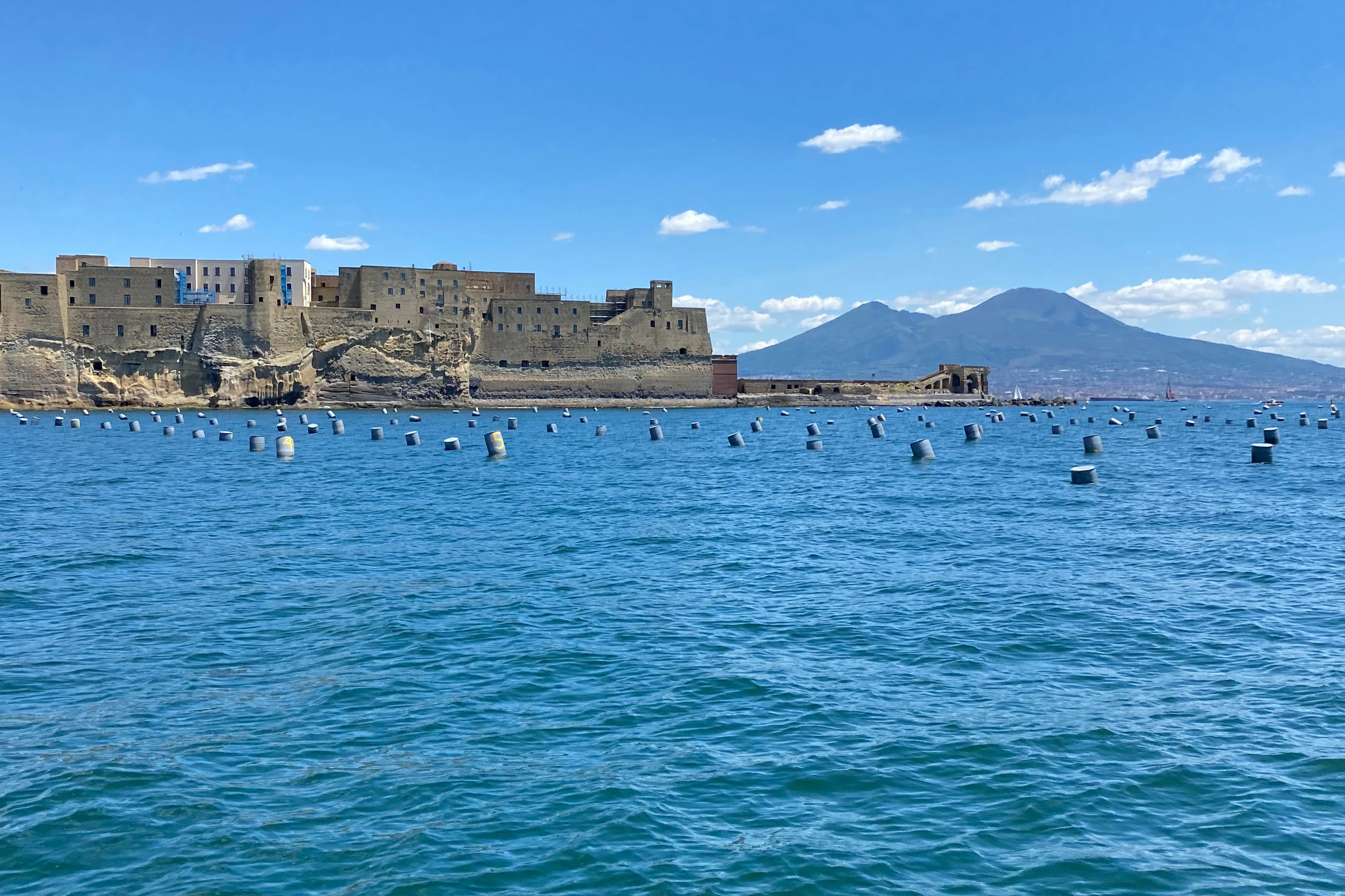 Naples: Boat Tour + Swim Stop + Audio Guide