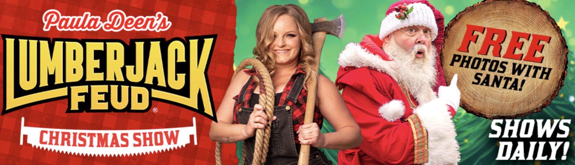 Paula Deen's Lumberjack Feud Show Tickets Tiqets