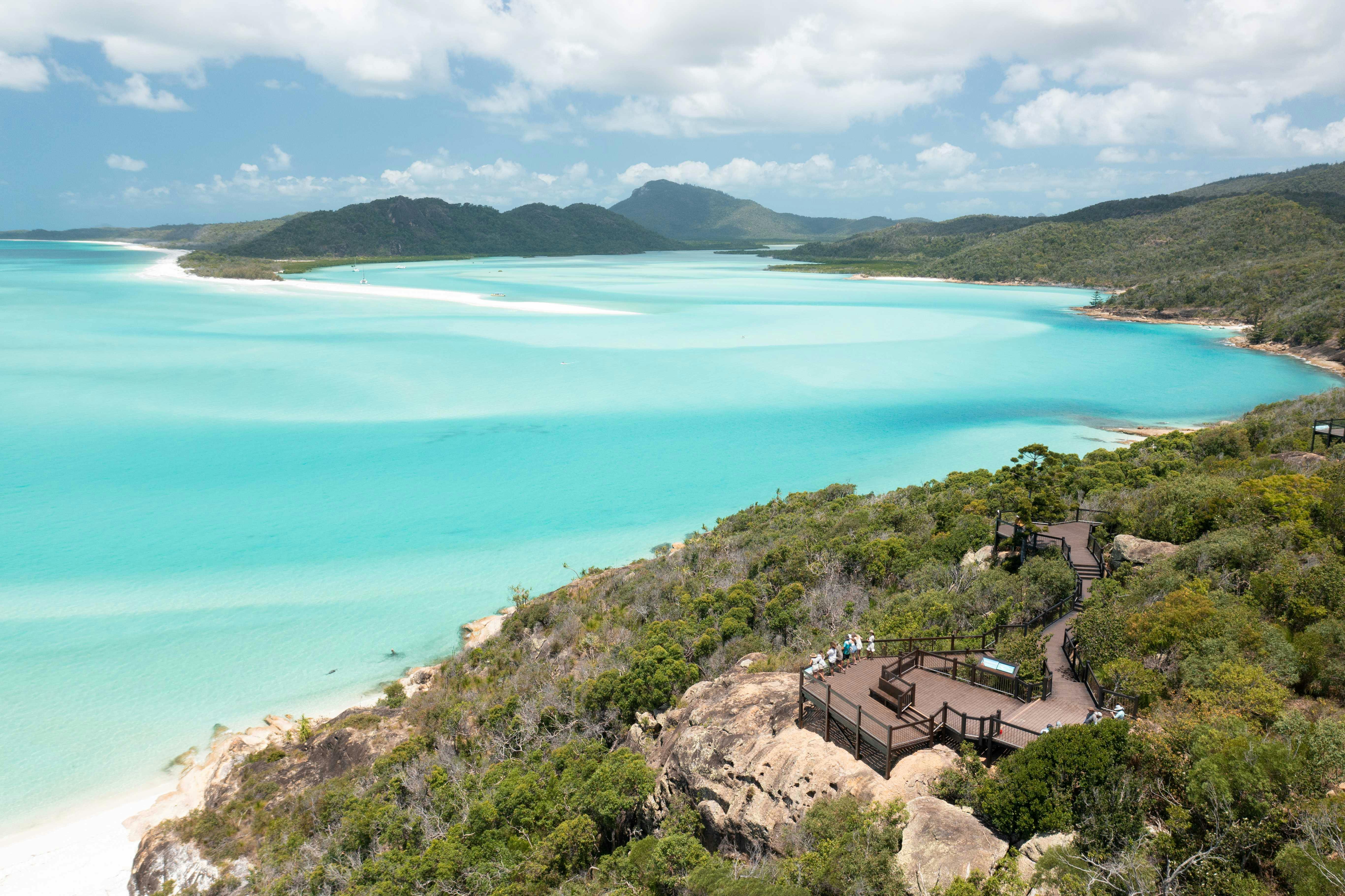 Hill Inlet观景台！