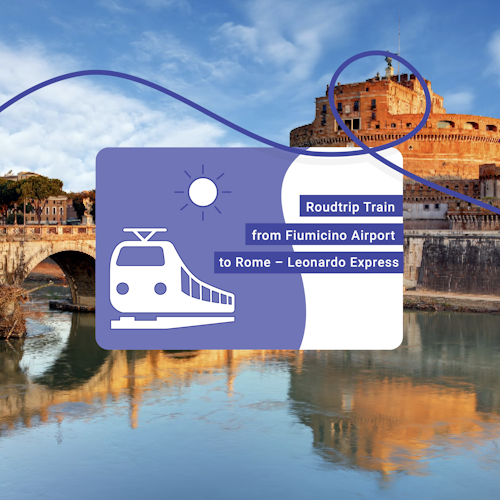 Leonardo Express: Hin- und Rückfahrt Flughafen Fiumicino - Rom