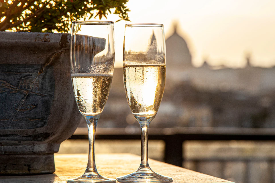 The perfect combination of good wine and stunning views