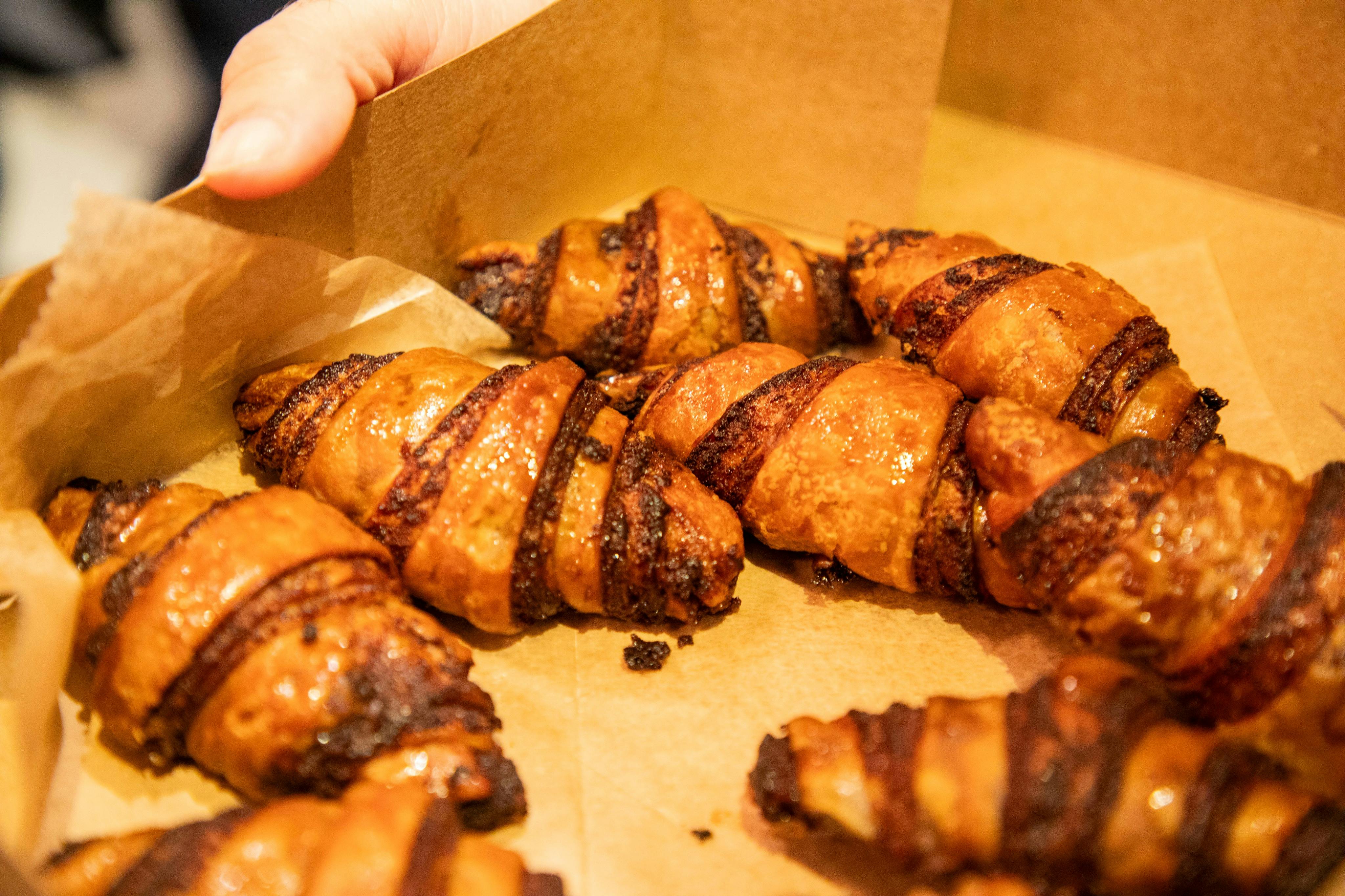 Ústní čokoládový rugelach