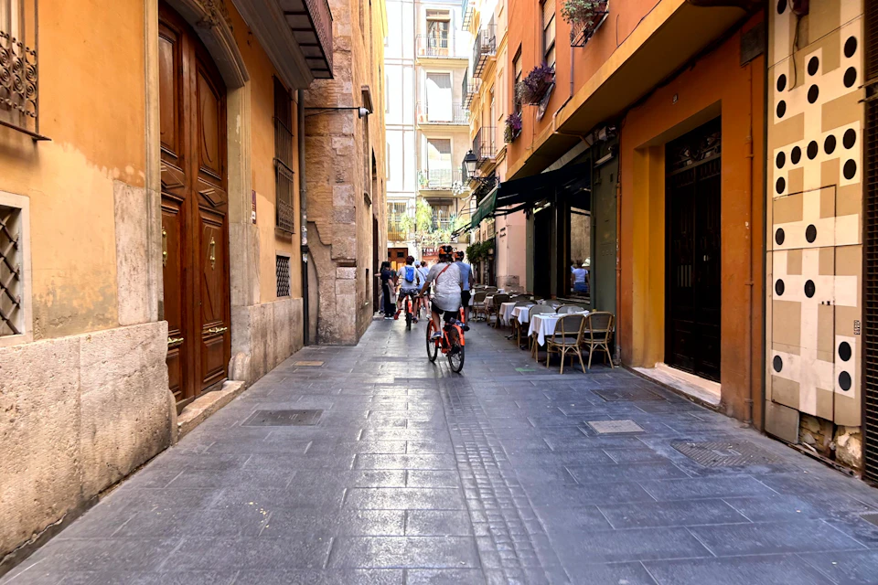 Guided bike tour in Valencia