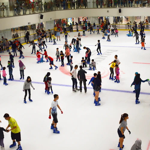 Blue Ice Skating Rink Johor: Admission Ticket to Paradigm Mall