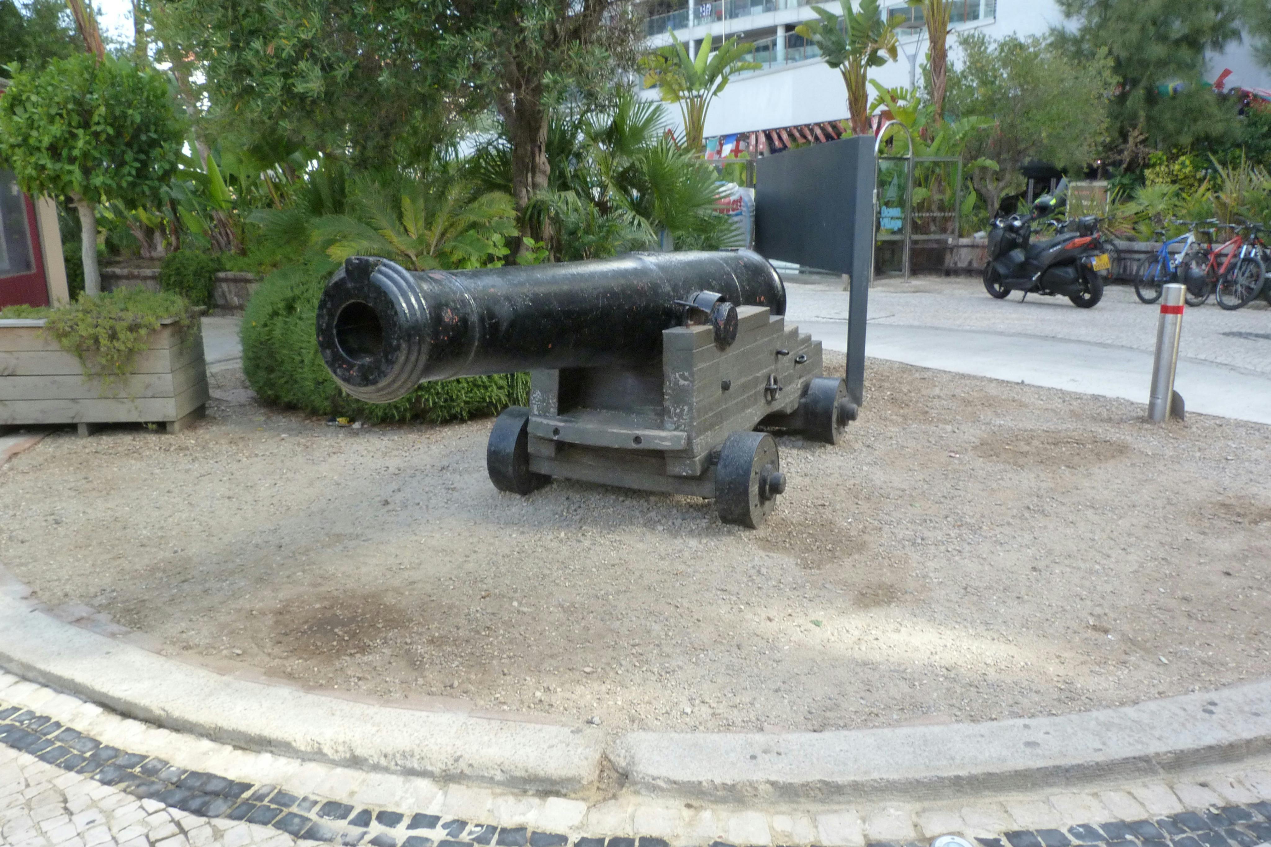 Old cannons in Gibraltar