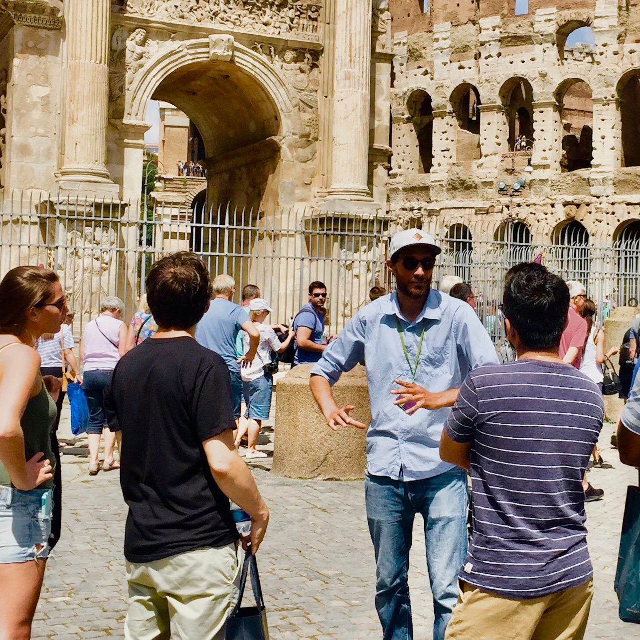 The first Touriks group-tour of the Colosseum :)