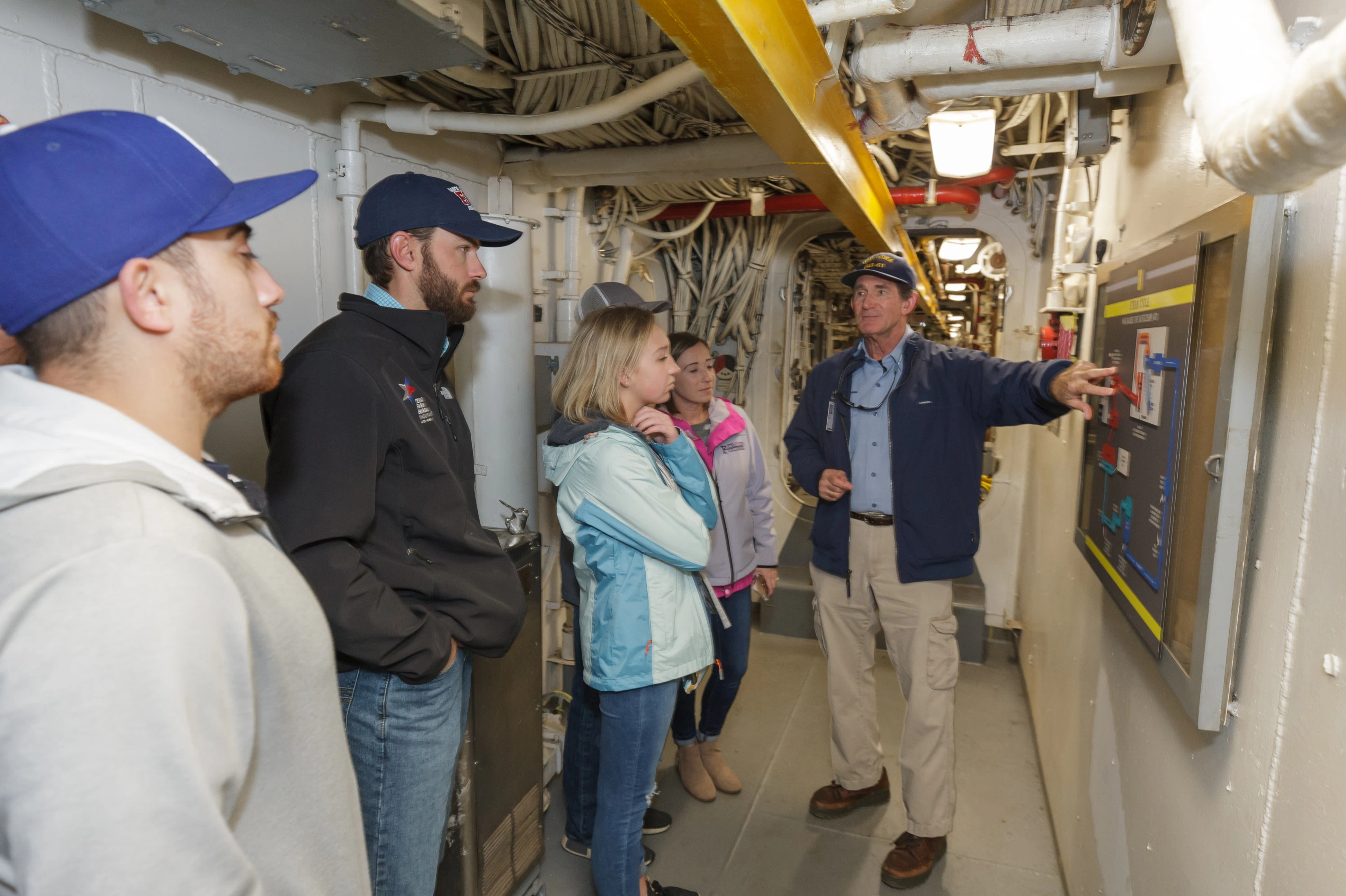 Battleship IOWA: Guided Engineering Tour + Life of a Sailor Experience Access