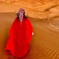 붉은 모래 사막