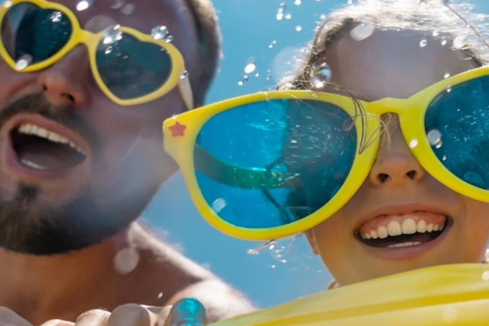 Family Fun with the Water Activity Sofa in Ibiza