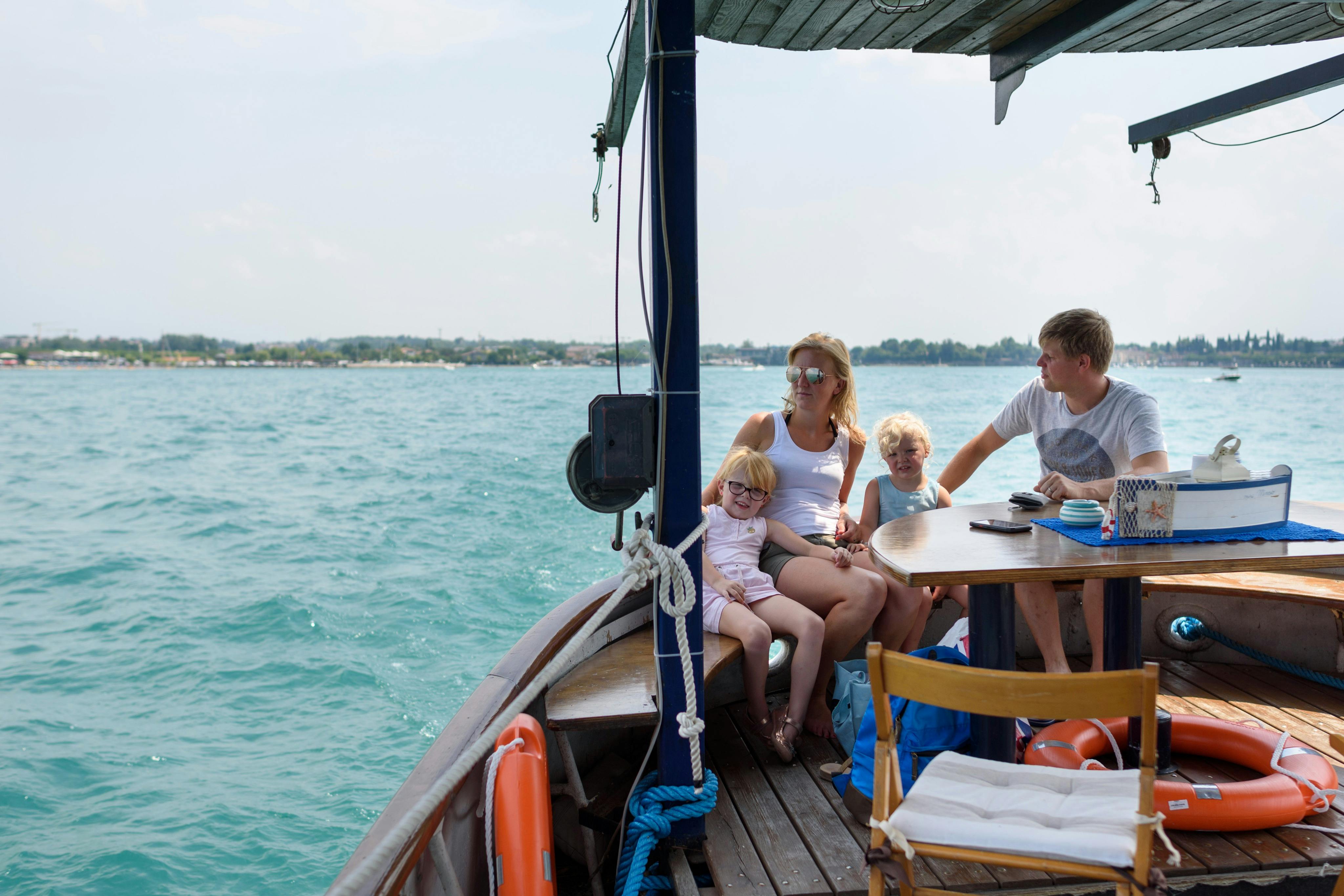 La parte posteriore della nave